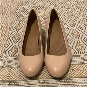 Clarks Baby Pink Kitten Heel SUPER COMFY